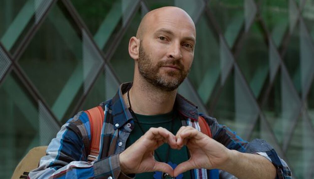 Yaroslav Minkin is a Ukrainian cultural activist and human rights defender who founded the youth organisation STAN.