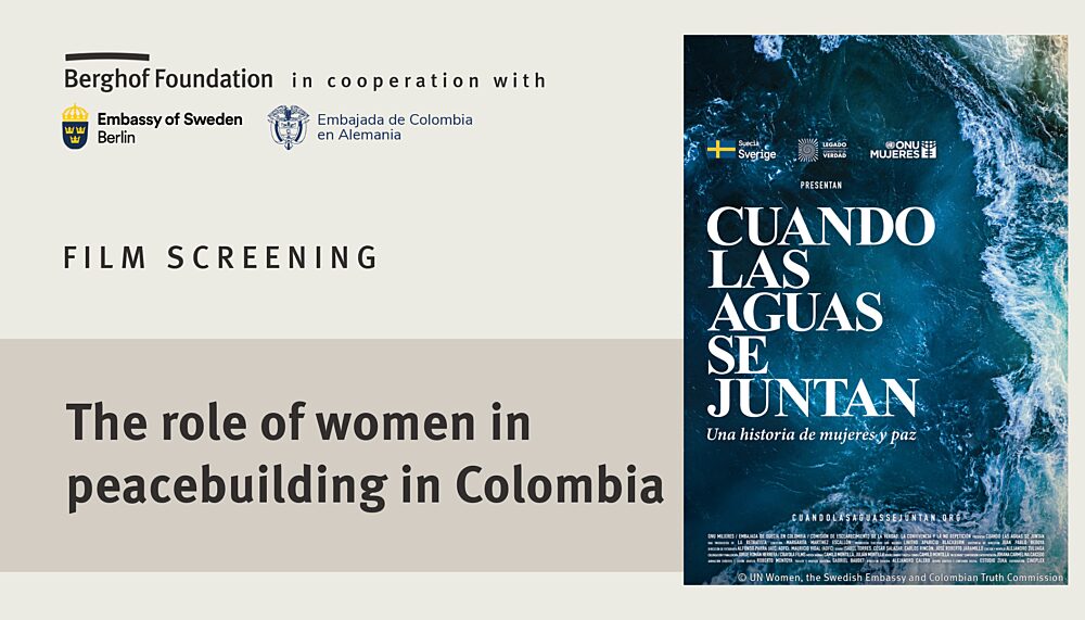 When the waters flow as One: A women and peace story
