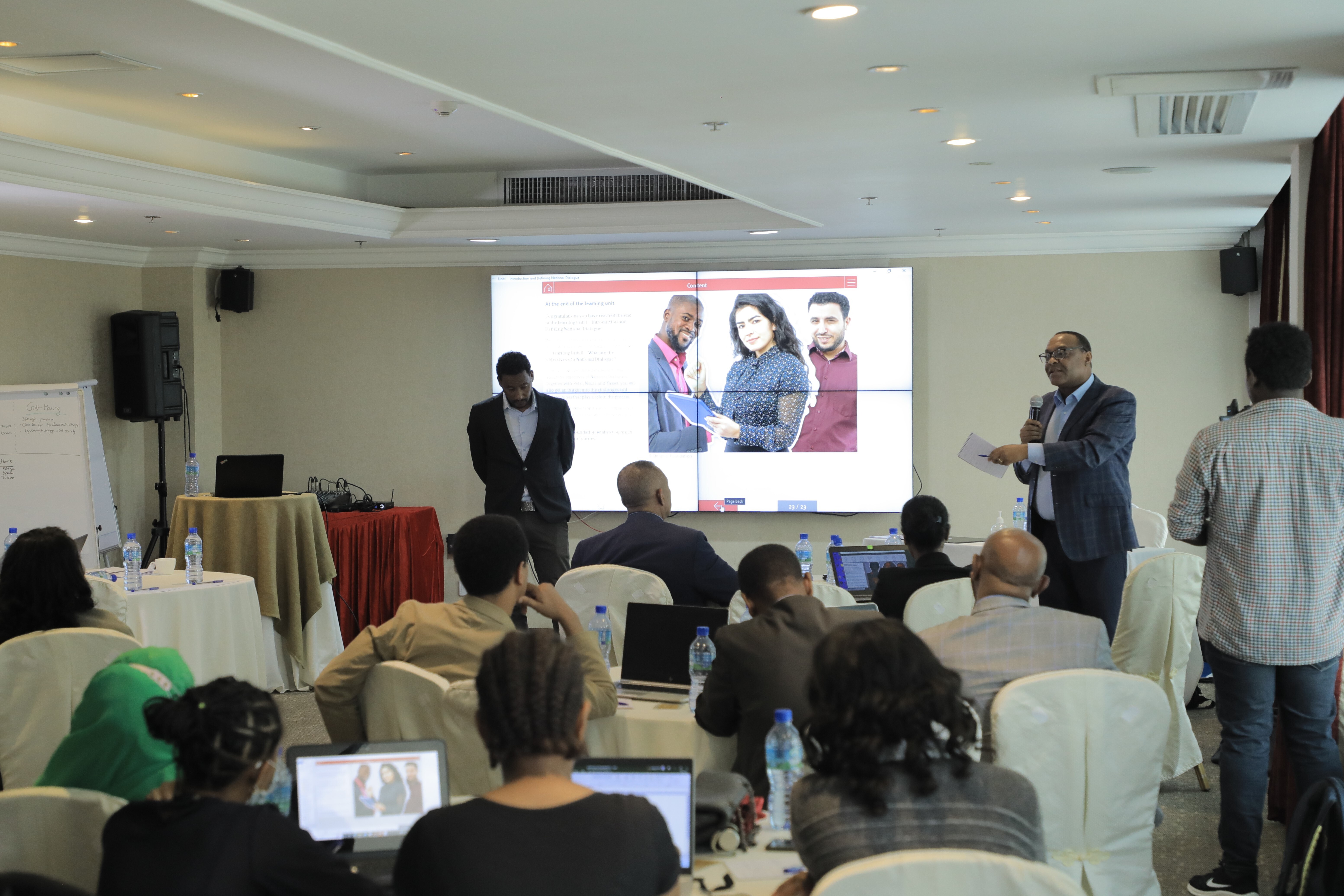 Hybrid course on the basics of national dialogue, May-August 2022.