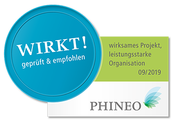 PHINEO Wirkt Siegel