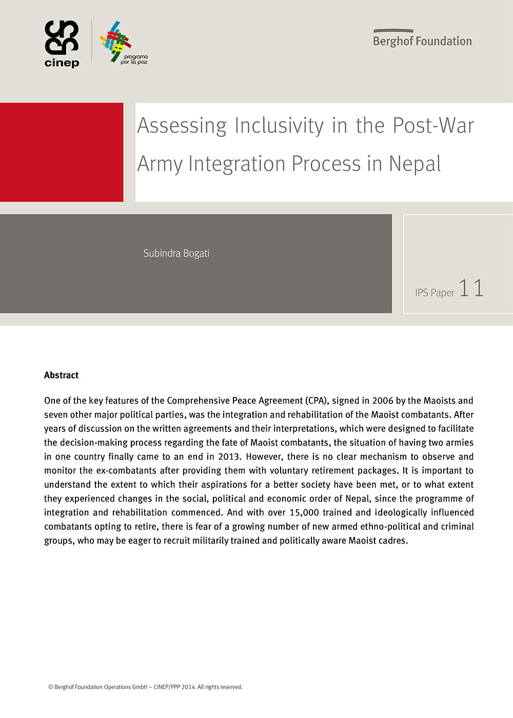 Publication cover image
