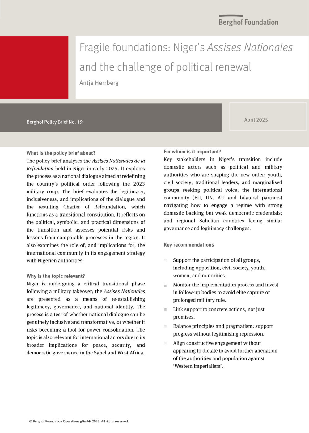 Cover Photo of Publication
